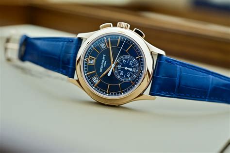 patek philippe chronograph blue dial|patek philippe buy online.